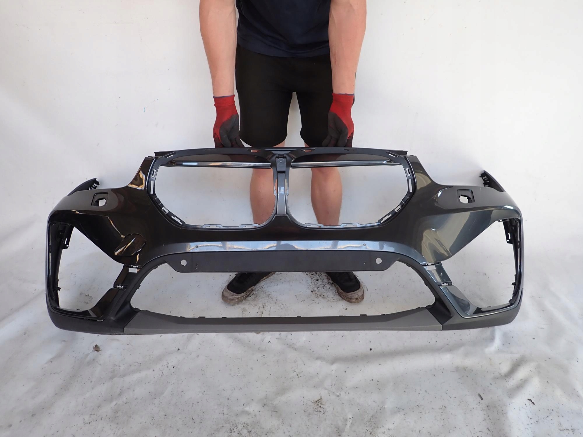 BMW X1 F48 LCI LIFT 19-22 bumper front front washer PDC