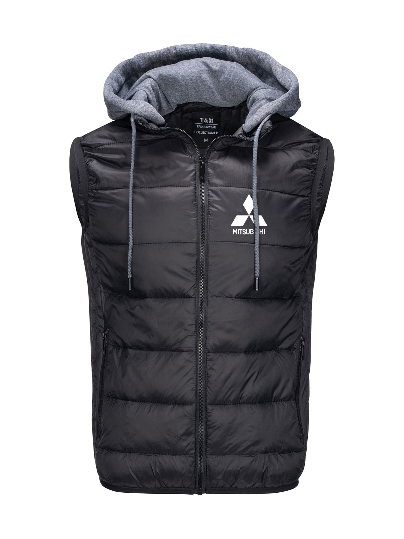 Bunda Bez Rukávů S Prošívaným Zateplením Mitsubishi Černá M