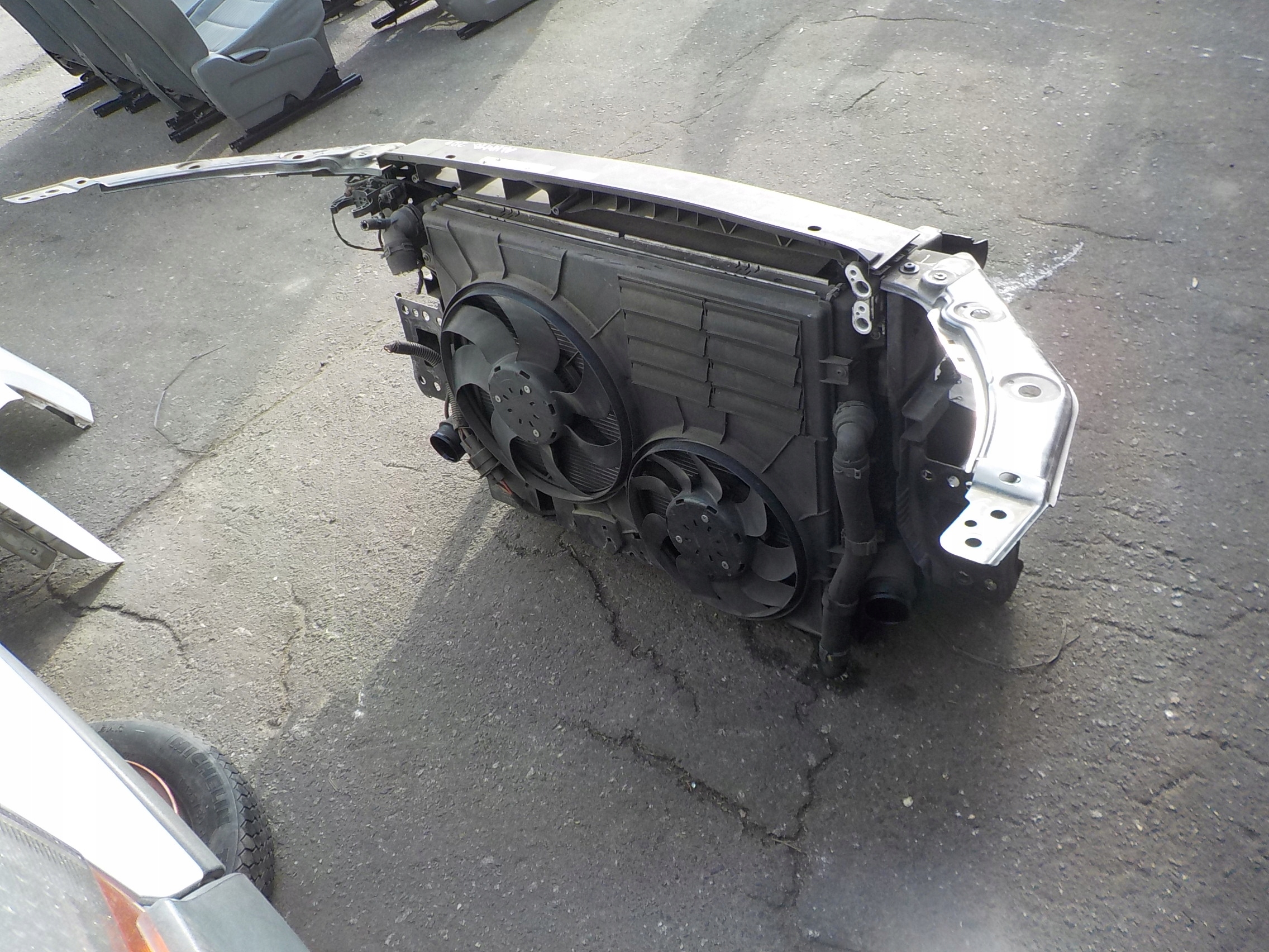 bar, wall front radiator seat alhambra II 2,0 tdi 2010r