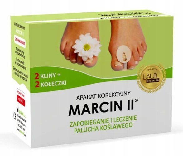 

Aparat na haluksy na dzień Marcin II kliny