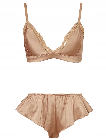 George - satynowy zestaw braletka+szorty 40