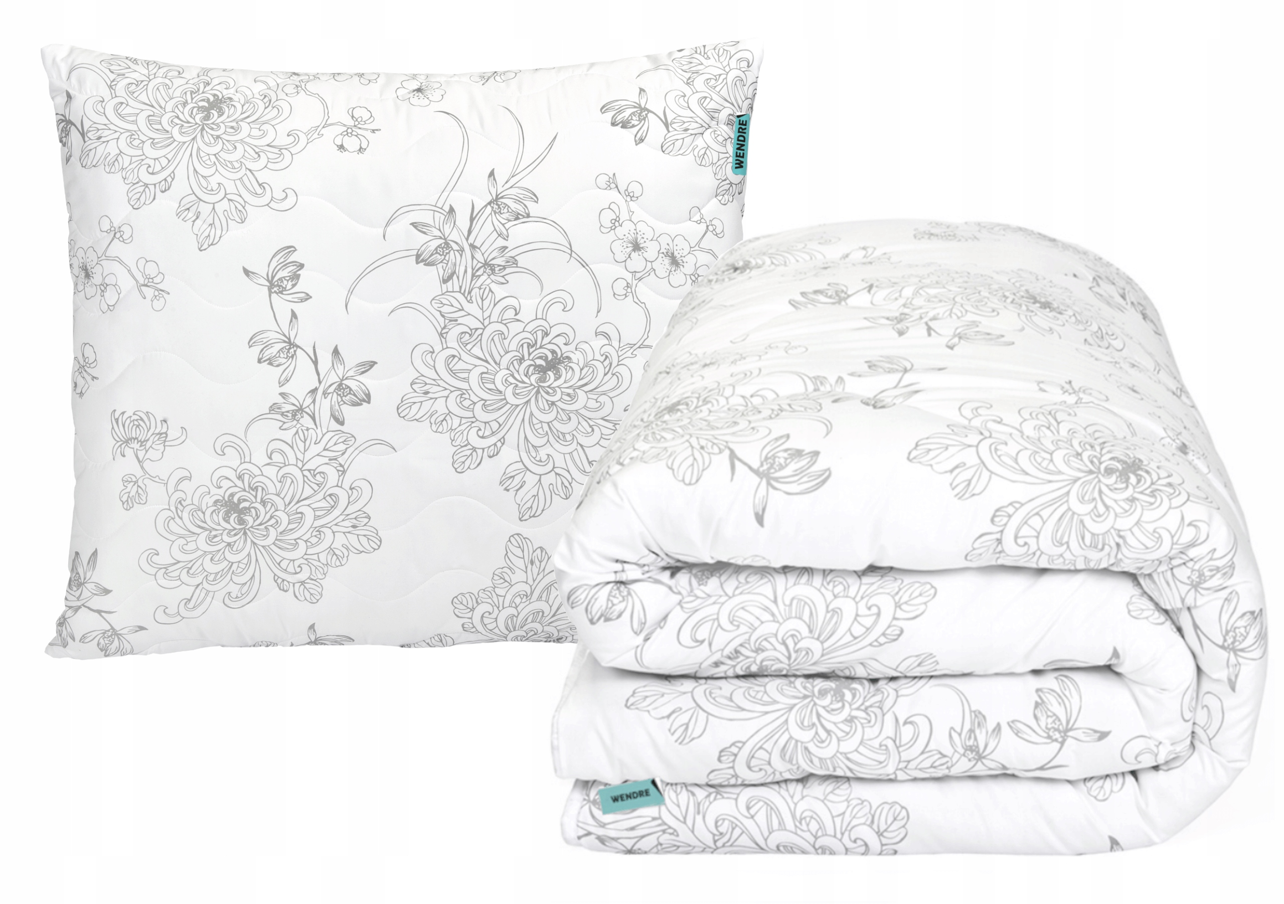 

Całoroczna Kołdra 140x200 +poduszka 70x80 medyczna