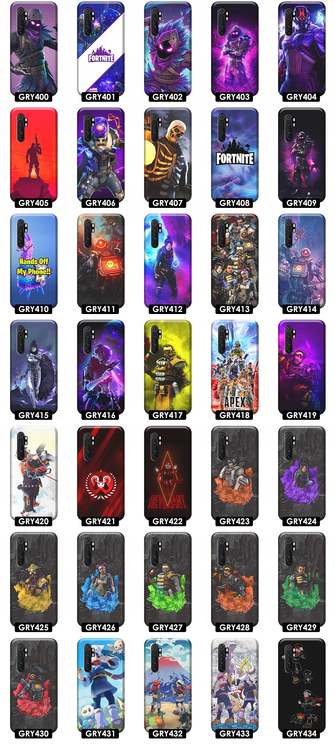 ETUI NAJŁADNIEJSZE DO XIAOMI MI NOTE 10 LITE WZORY Dedykowany model Mi Note 10 Lite