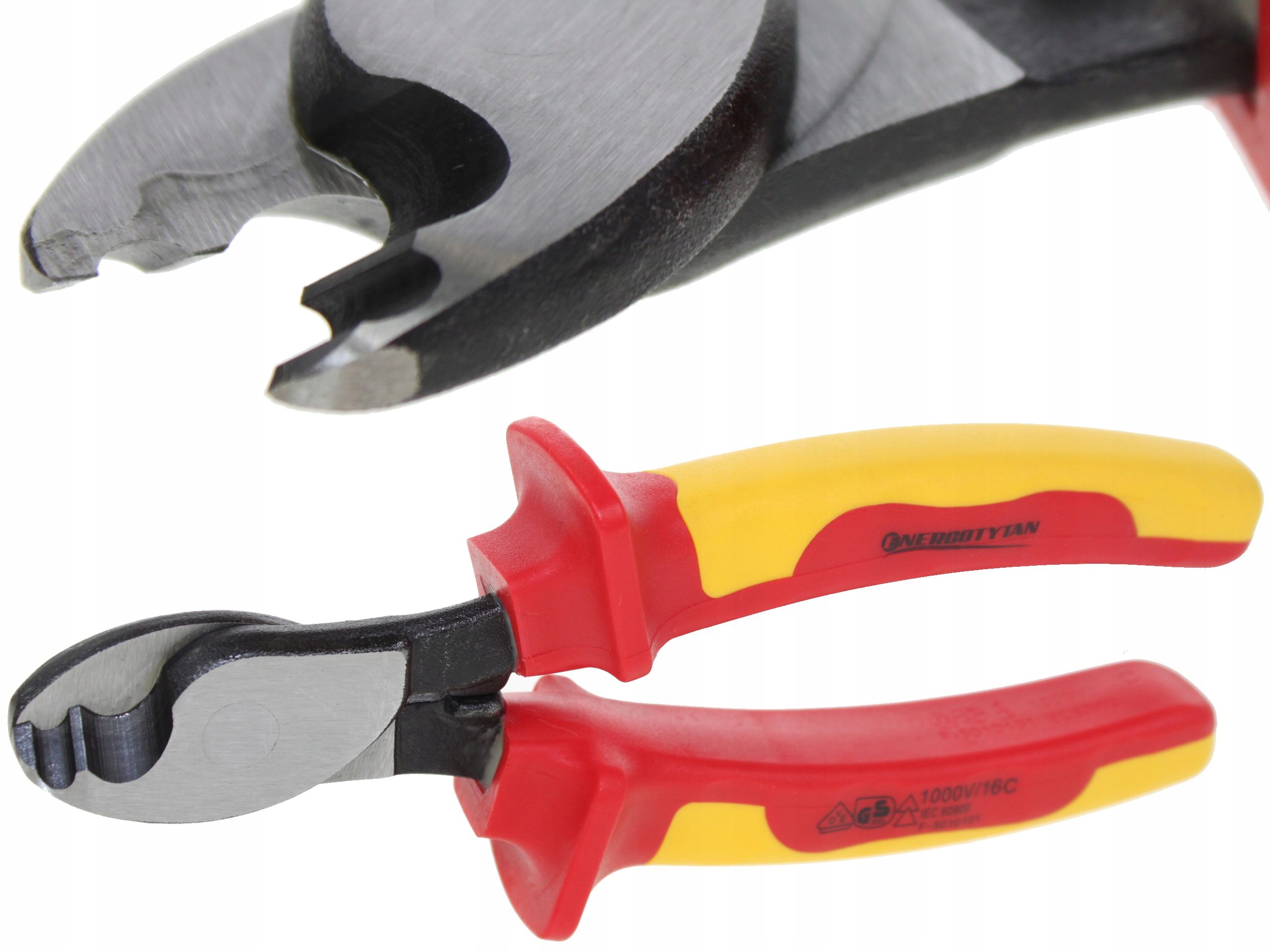 Izolované Nůžky Na Kabely Řezačky Kabelů 25 mm2 – 1000 V