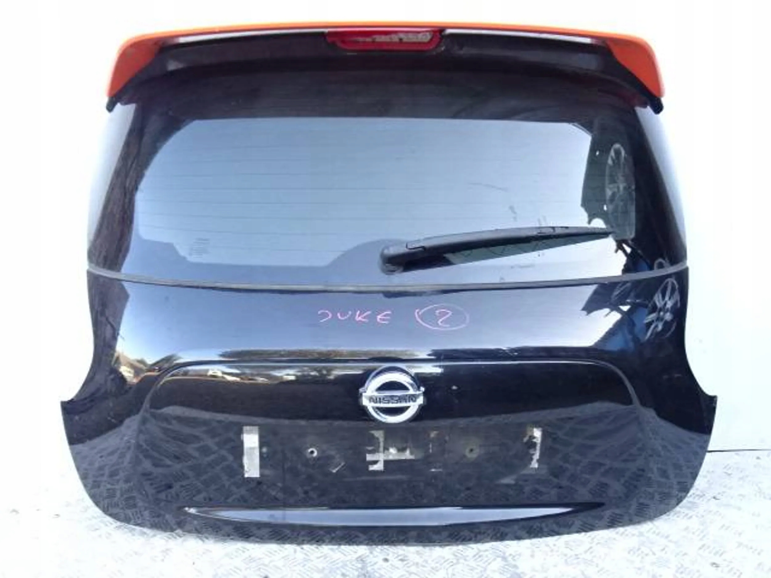 Zadná klapka KPL. Nissan Juke F15 KAMERA SPOILER Z11G