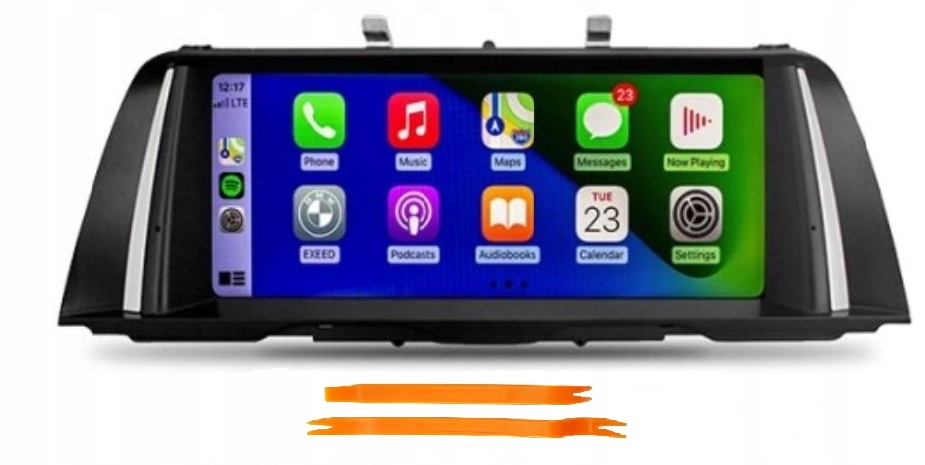 Rádio Obrazovka Apple Carplay Android Auto: Bmw F10 F11 Nbt 10.25''