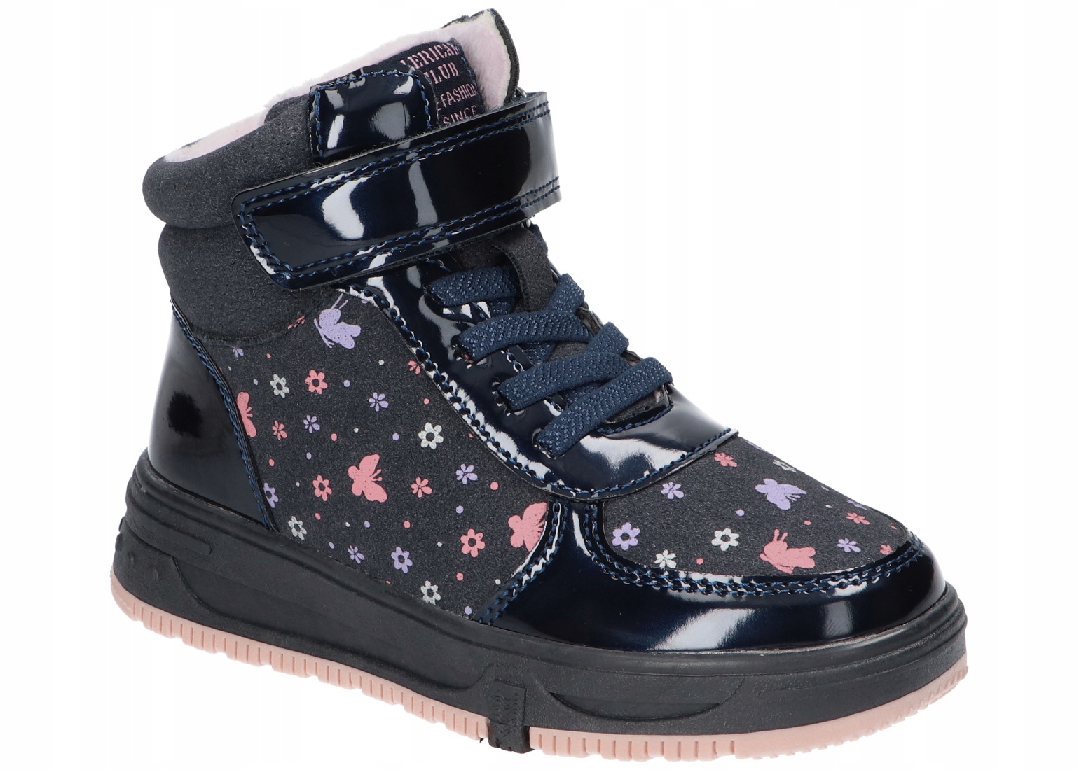 American Club XD149 Ocieplane Trzewiki Sneakersy Buty Zimowe Dziecięce N 31