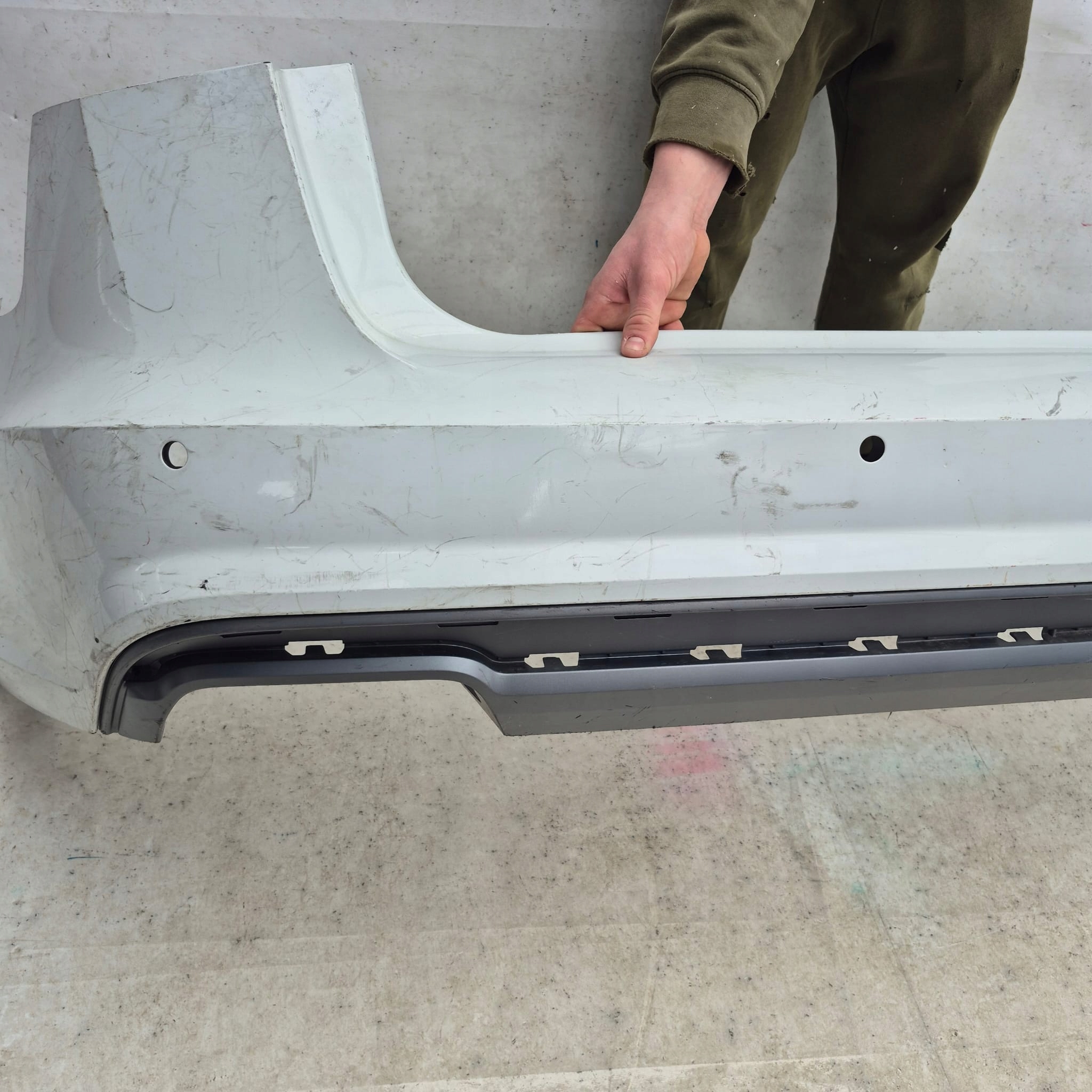 AUDI A6 C7 4G KOMBI S-LINE LIFT 14-18 bumper rear part rear PDC