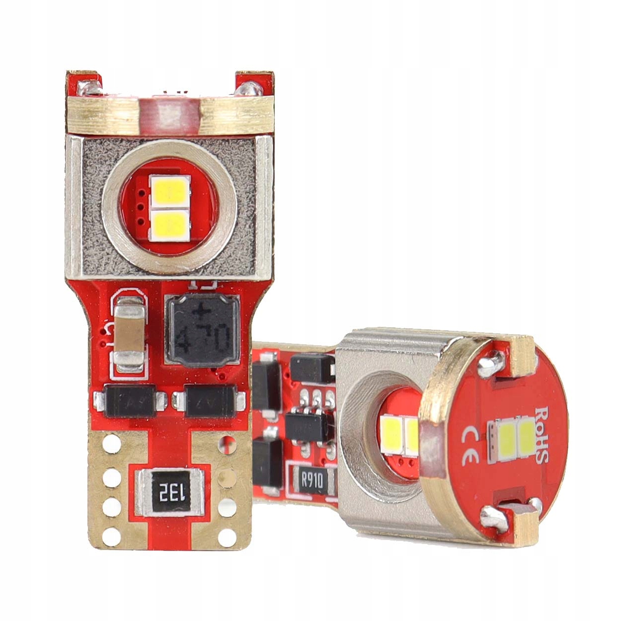 ŻARÓWKI 2SZT.T10 W5W W10W LED CANBUS SMD 12V 24V