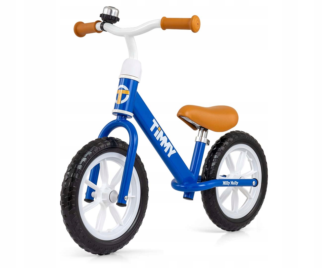 Rowerek Biegowy jeździk regulowane siodełko Timmy Milly Mally Navy blue