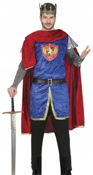 Rytířský kostým král Artur princ z pohádky král M