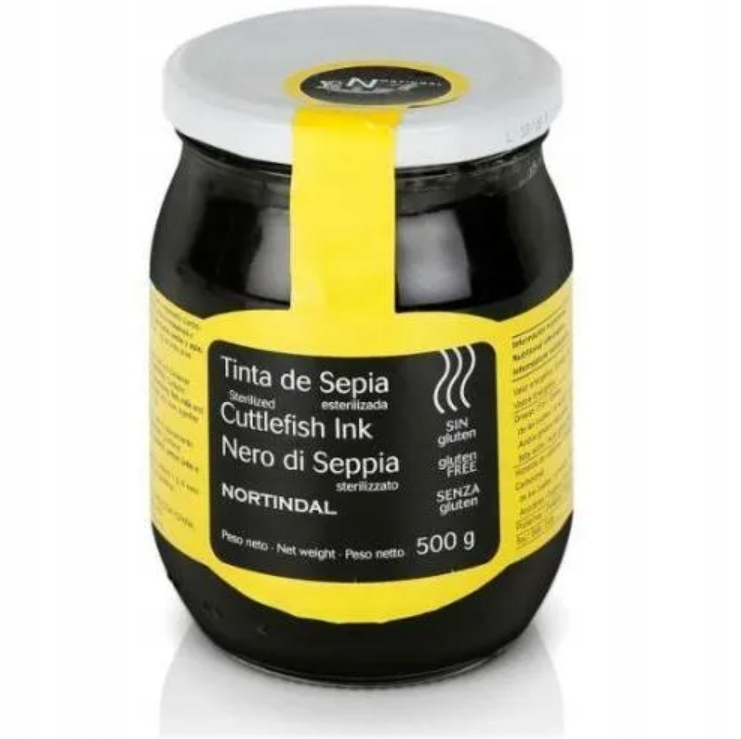 Atrament z mątwy 500 g Tinta di Sepia Nortindal