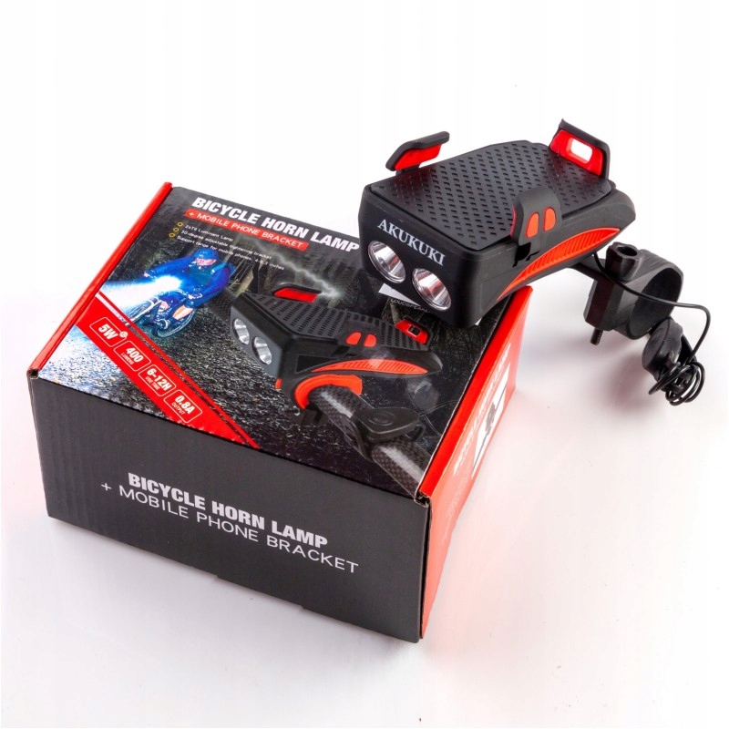 Uchwyt Na Telefon Lampka Dzwonek Powerbank