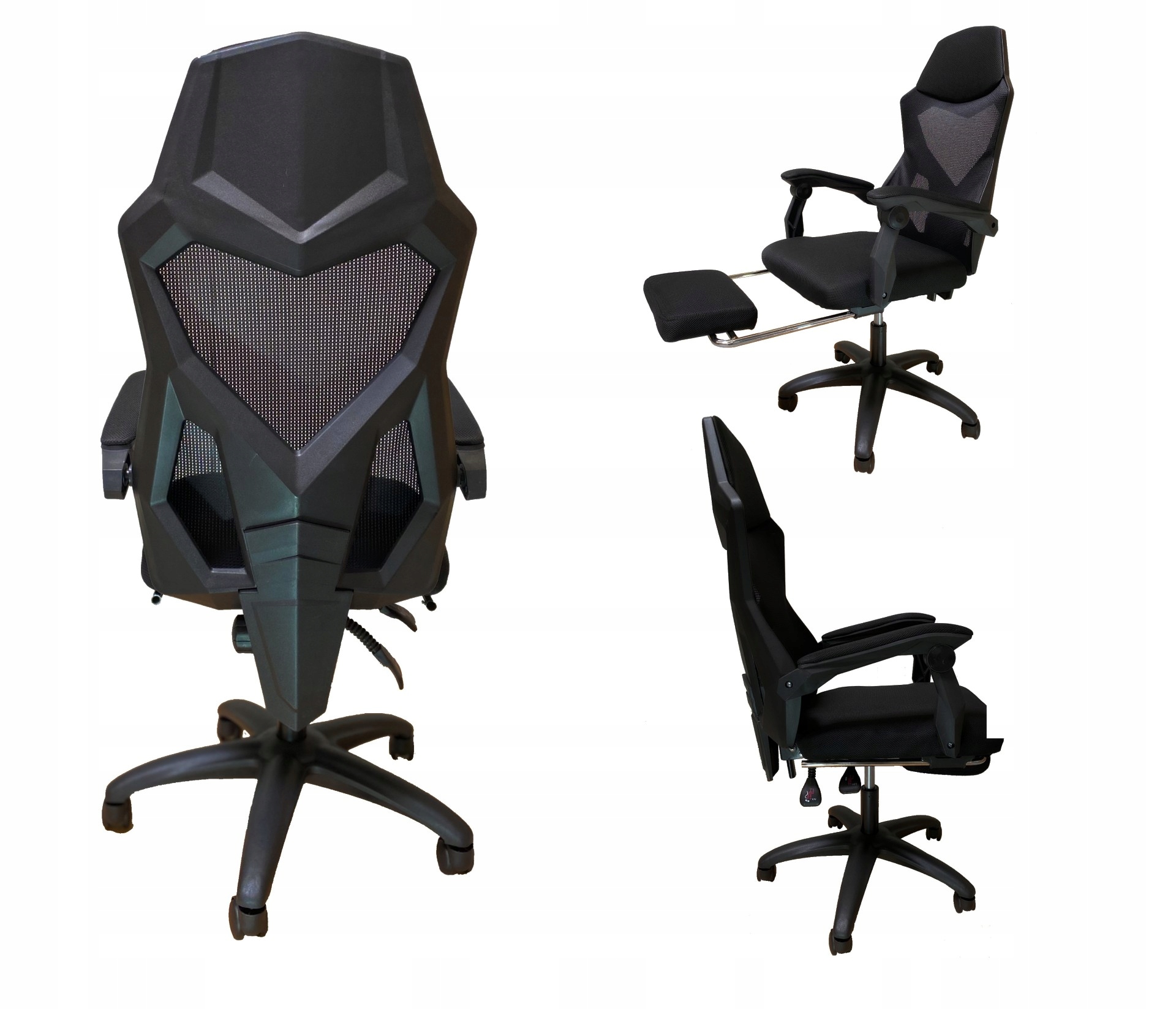 

Fotel biurowy Obrotowy Ergonomiczny podnóżek I140