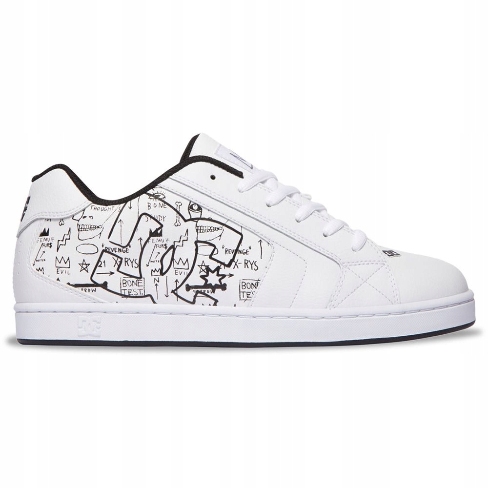 

Buty DC Shoe Basquiat Net białe szerokie 46