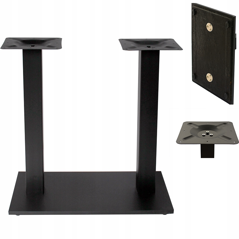 POSTUMENT DO STOŁU PODSTAWA NOGA METALOWA STOŁU STOLIKA LOFT PODWÓJNA A-184