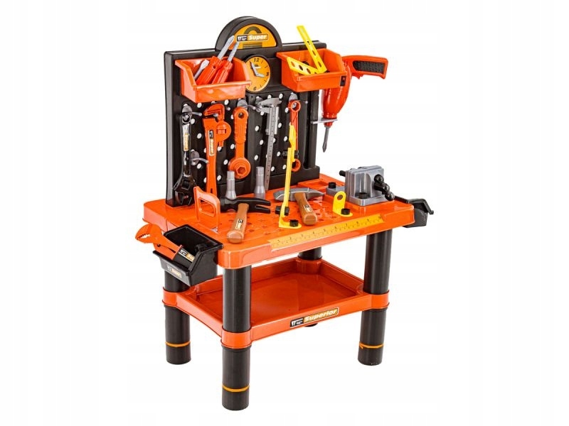 WARSZTAT STOLARSKI DLA DZIECI STOLIK KLUCZE PIŁA