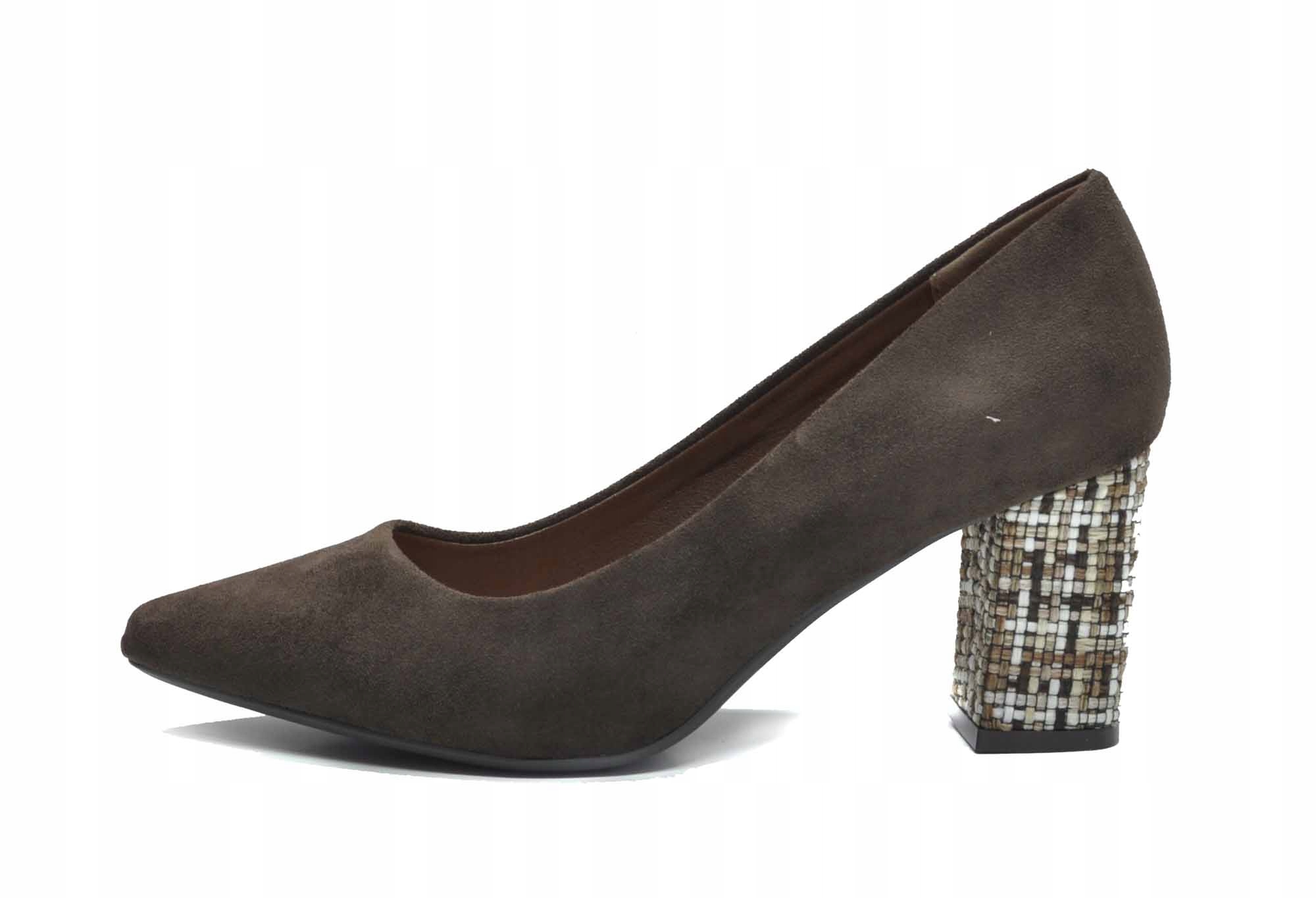 Sergio Leone PB414 Choco Czółenka R.37