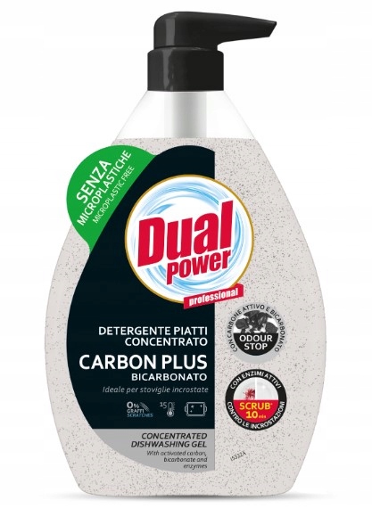Dual Power Carbon Plus Koncentrat do Naczyń 600ml 13719662873 Allegro.pl