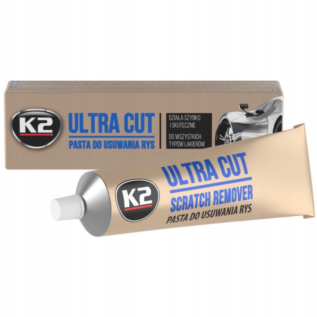 K2 ULTRA CUT Pasta Polerska do Usuwania Rys 100g