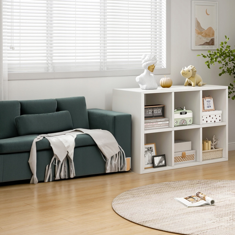 REGAŁ MODUŁOWY KOMODA BIAŁA KSIĄŻKI PÓŁKI LOFT SKANDYNAWSKI KOSTKA KALAX Marka inna