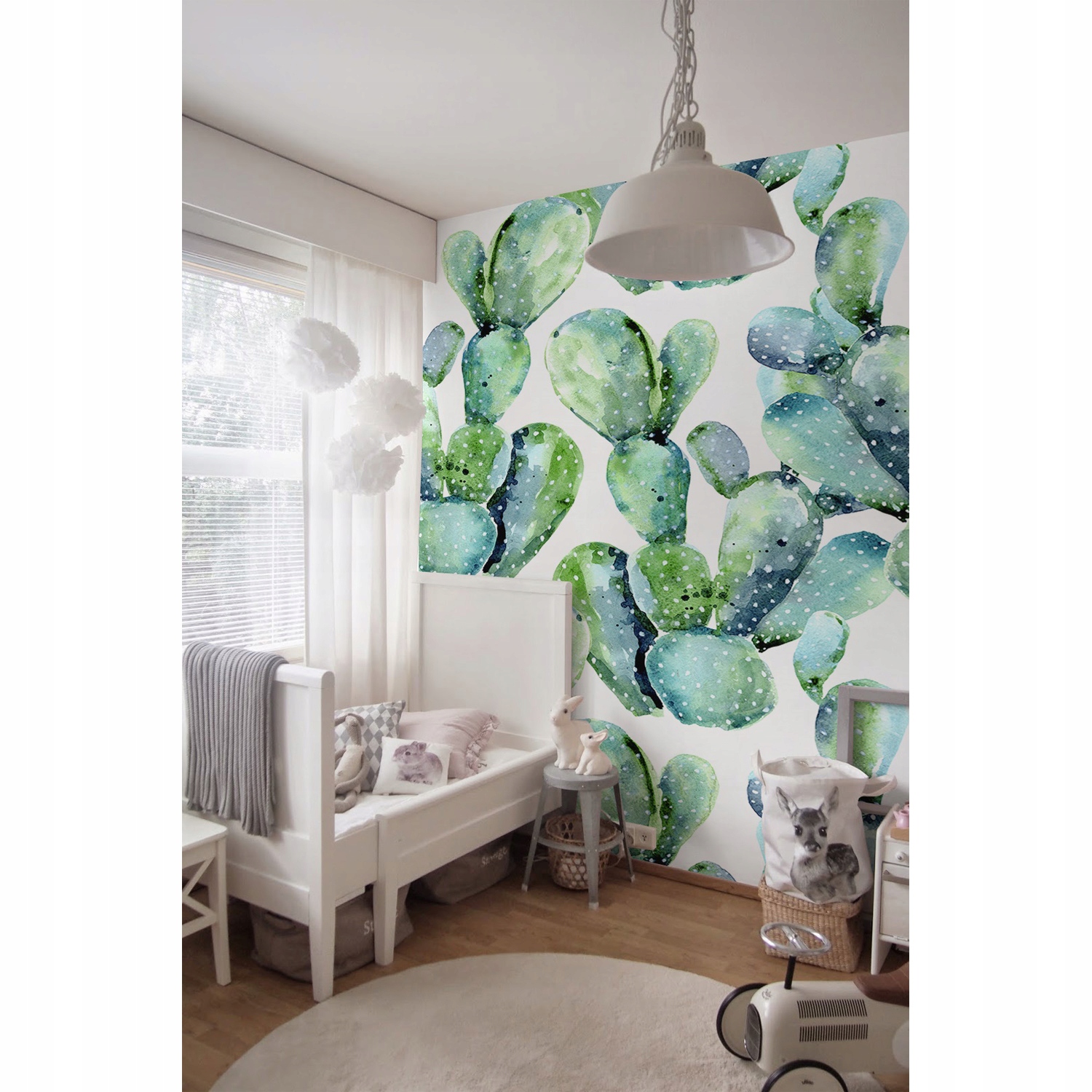 

Samoprzylepna fototapeta Akwarela kaktus 250x250cm