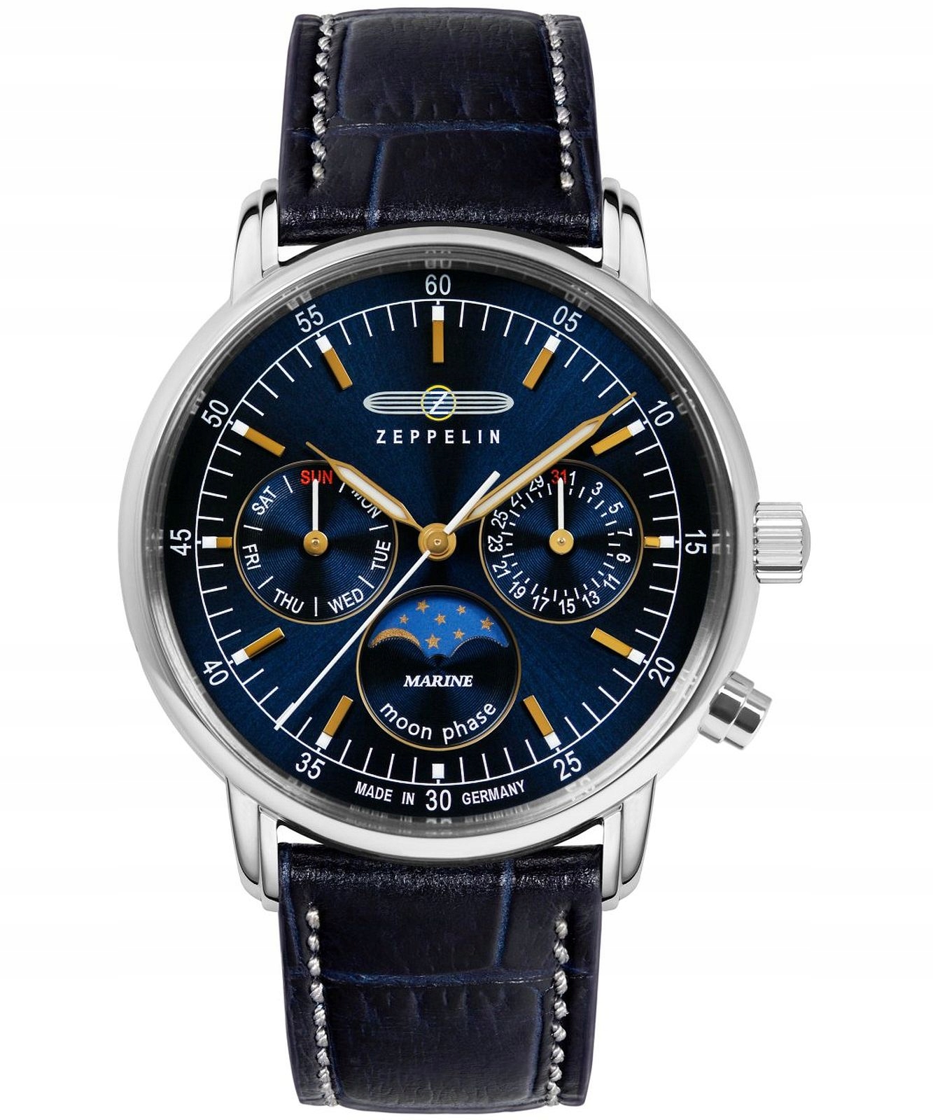 Dámské hodinky Zeppelin LZ14 Marine Moonphase Lady Zeppelin-8635-3