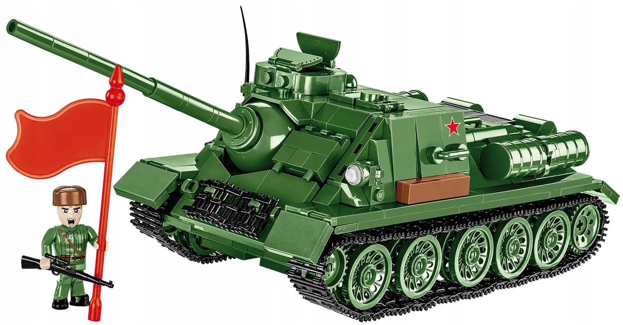 

Klocki COBI2541 SU-100 działo samobieżne 655EL.