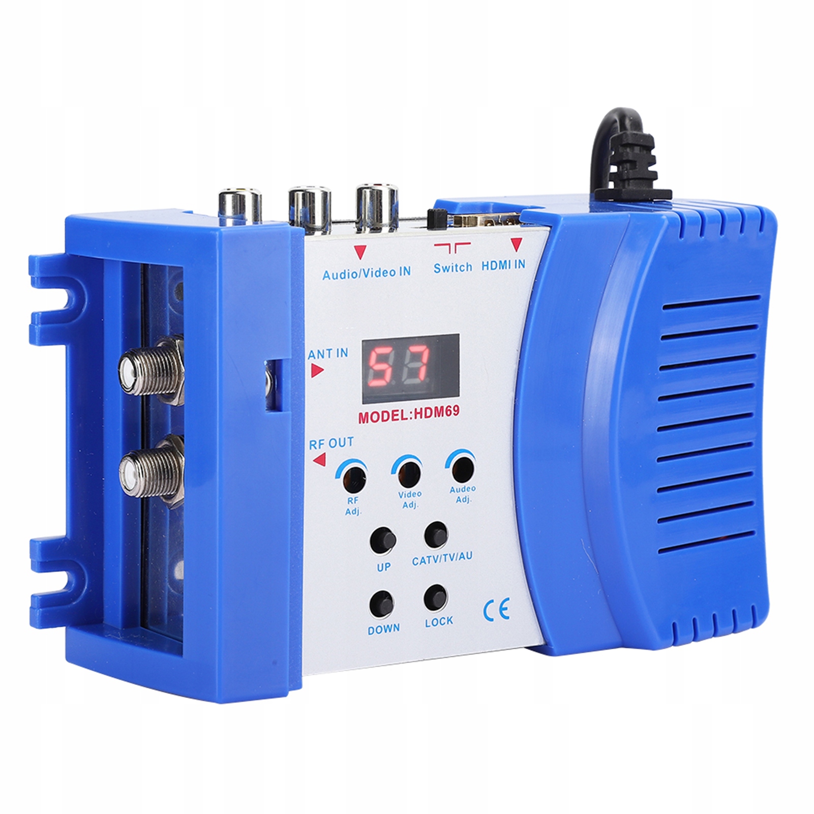 HDM69 CYFROWY MODULATOR RF HDMI KONWERTER AV