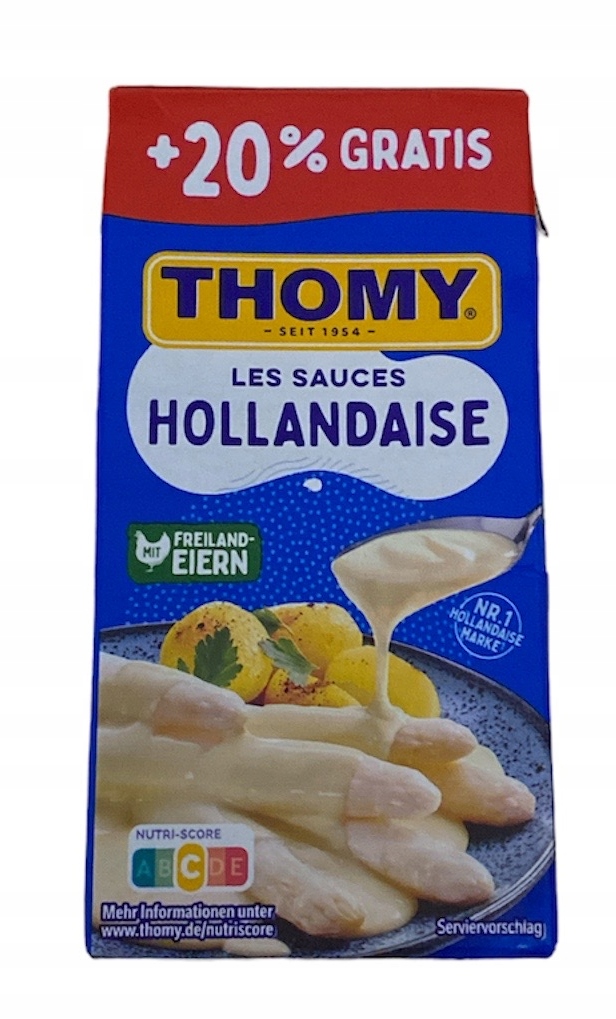 Sos holenderski Thomy Les Sauces Hollandaise 300 ml z Niemiec Kod producenta 40056463
