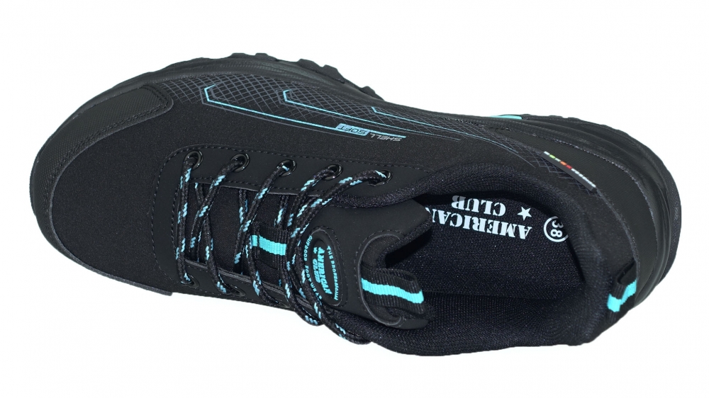 DAMSKIE BUTY TURYSTYCZNE SOFTSHELL TREKKINGOWE SPORTOWE DZIEWCZĘCE LEKKIE Model WT178/24