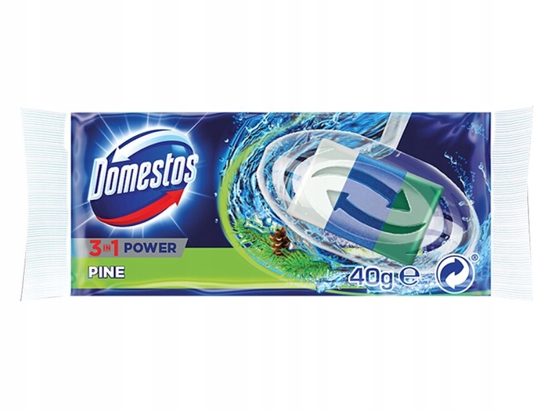 

Kostka do Wc Domestos 3w1 Pine 40g