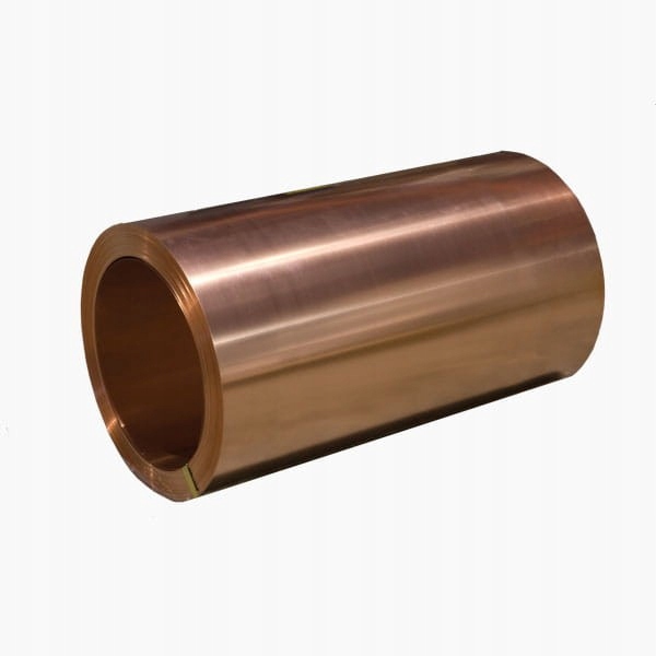 BLACHA0.1CU_400 Měděný plech 0,1 mm, páska, šířka 400 mm – na metry