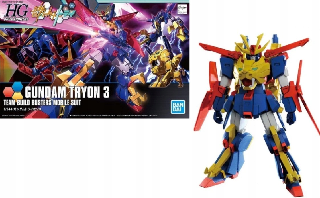 Gundam Hg 1/144 Gundam Tryon 3 Stavebnice Model