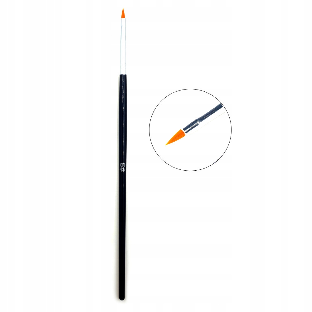 

Pędzelek Do Zdobień Nr 06 Czarny