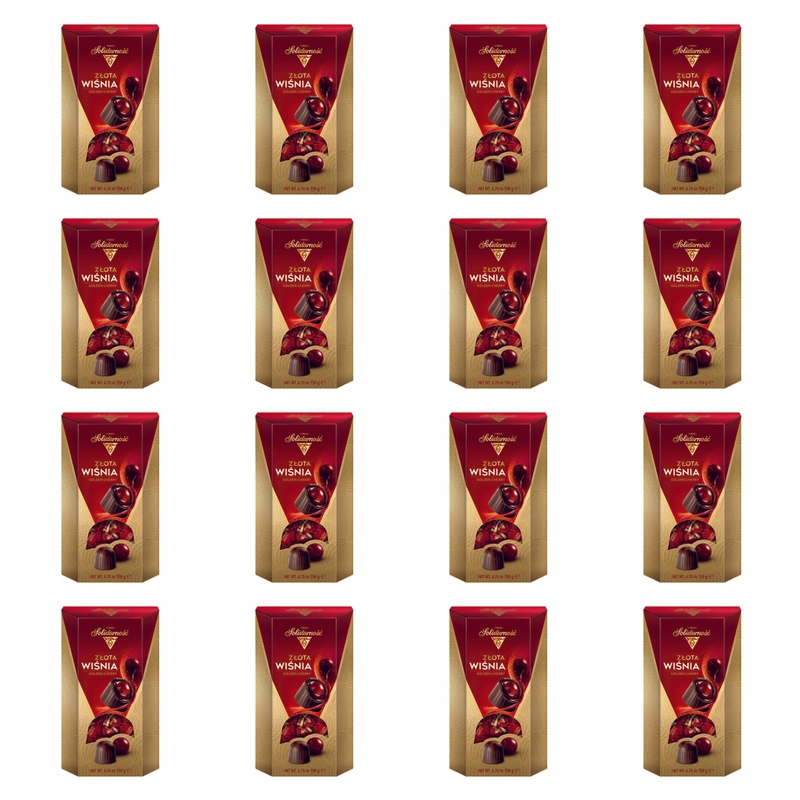 Solidarność Zlatá Višeň v likéru Čokoláda 190 g X16