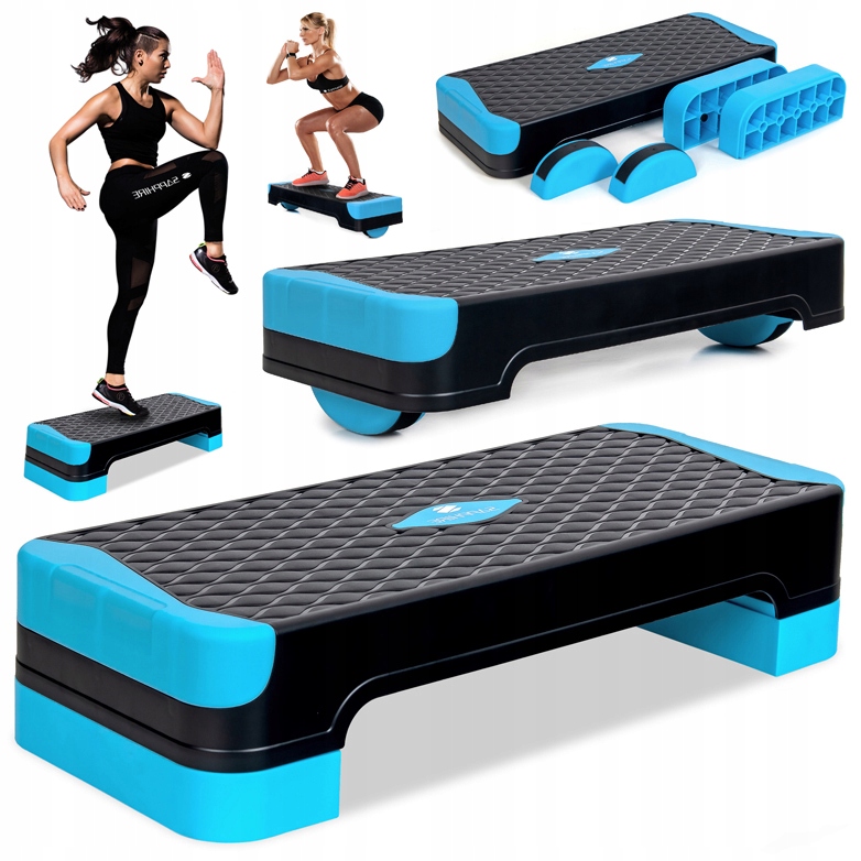 Step Schodek fitness do aerobiku 2 Stopniowy regulowany Trener Równowagi