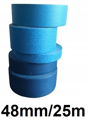 TAŚMA malarska precyzyjna niebieska blue PAPER-TECH PRODUCENT