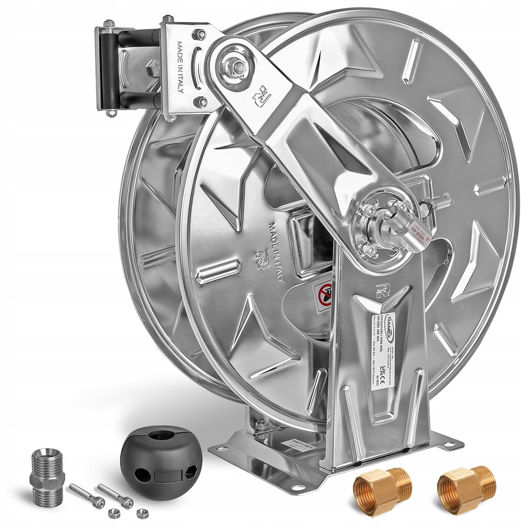 Bęben Automatyczny Inox Na Wąż 15m Do Myjki Karcher Hd Hds Kranzle Ramex