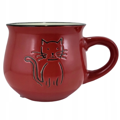 

Kubek Ceramiczny Kot Czerwony 213 ML