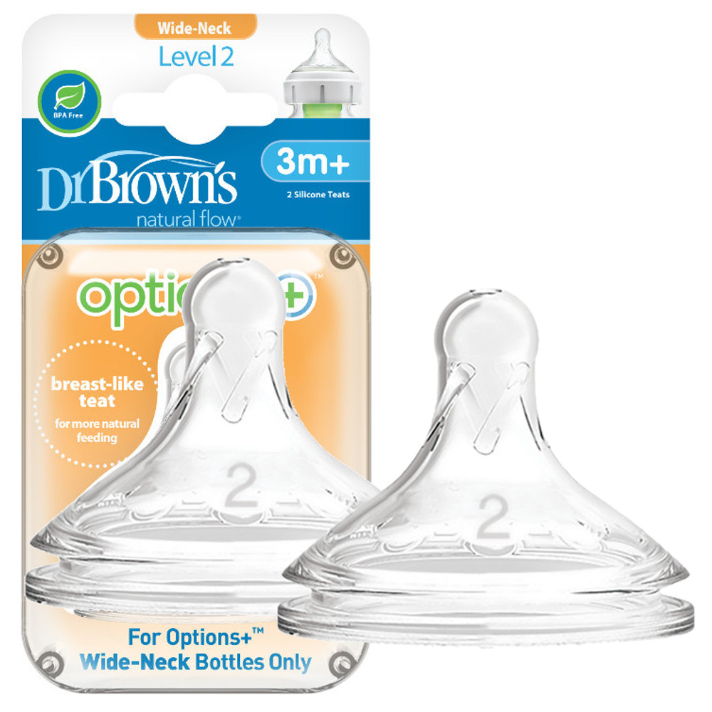 

Dr. Brown's Browns Smoczek Szeroki Options+ 2 3m+