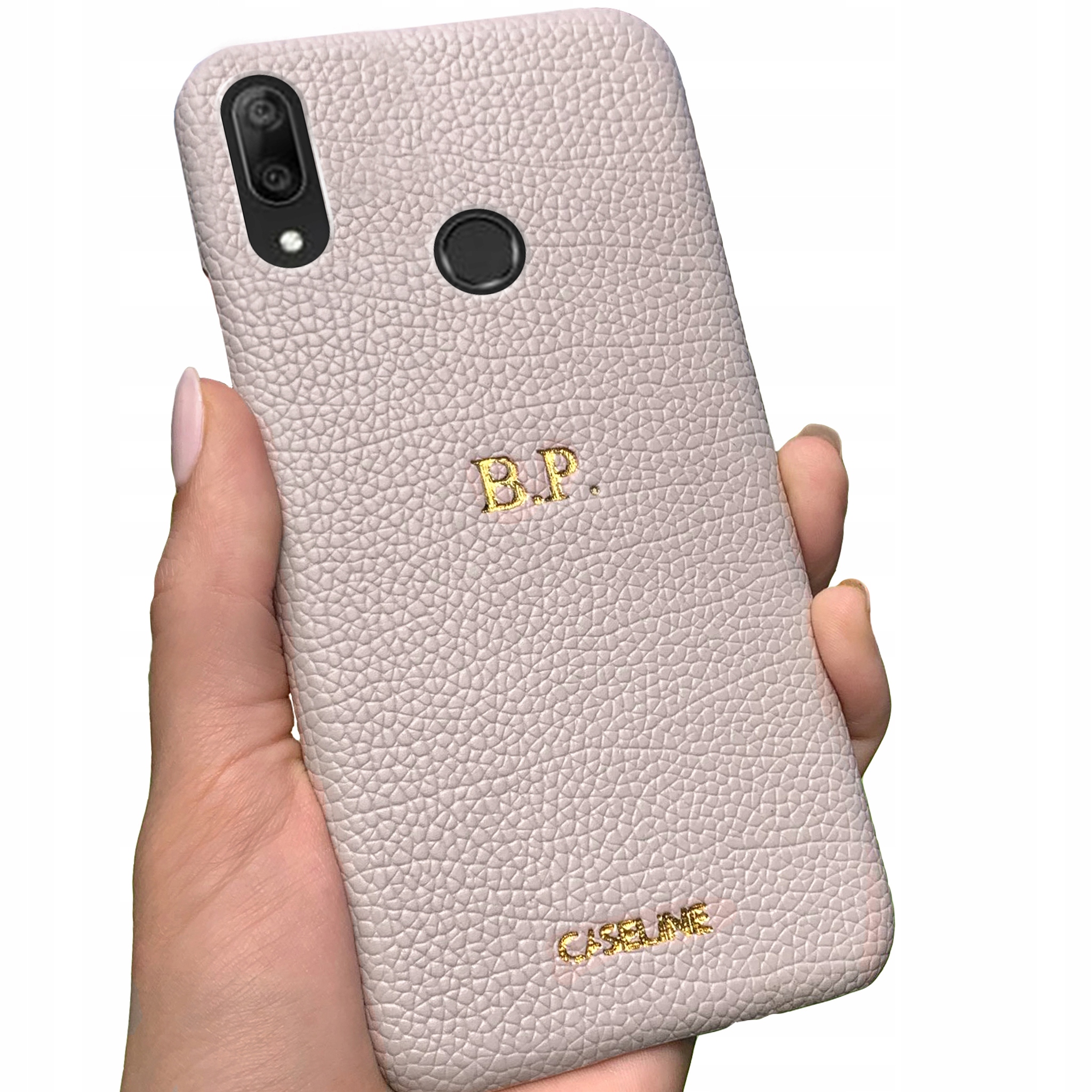 

Etui Monogram do Huawei Y7 2019 inicjały + Szkło