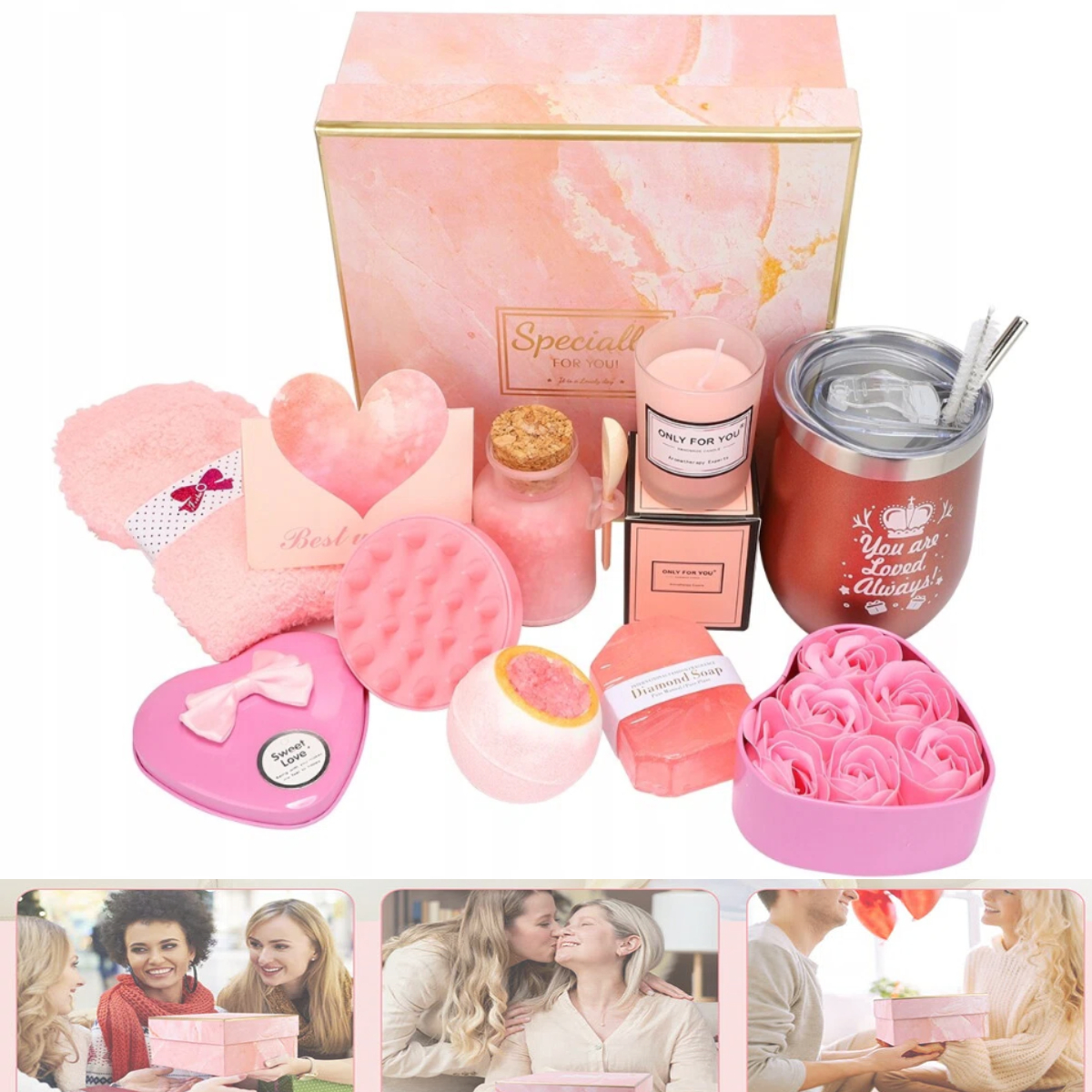 nový Dárkový Dárek pro ženu k narozeninám, domácí lázeňská péče