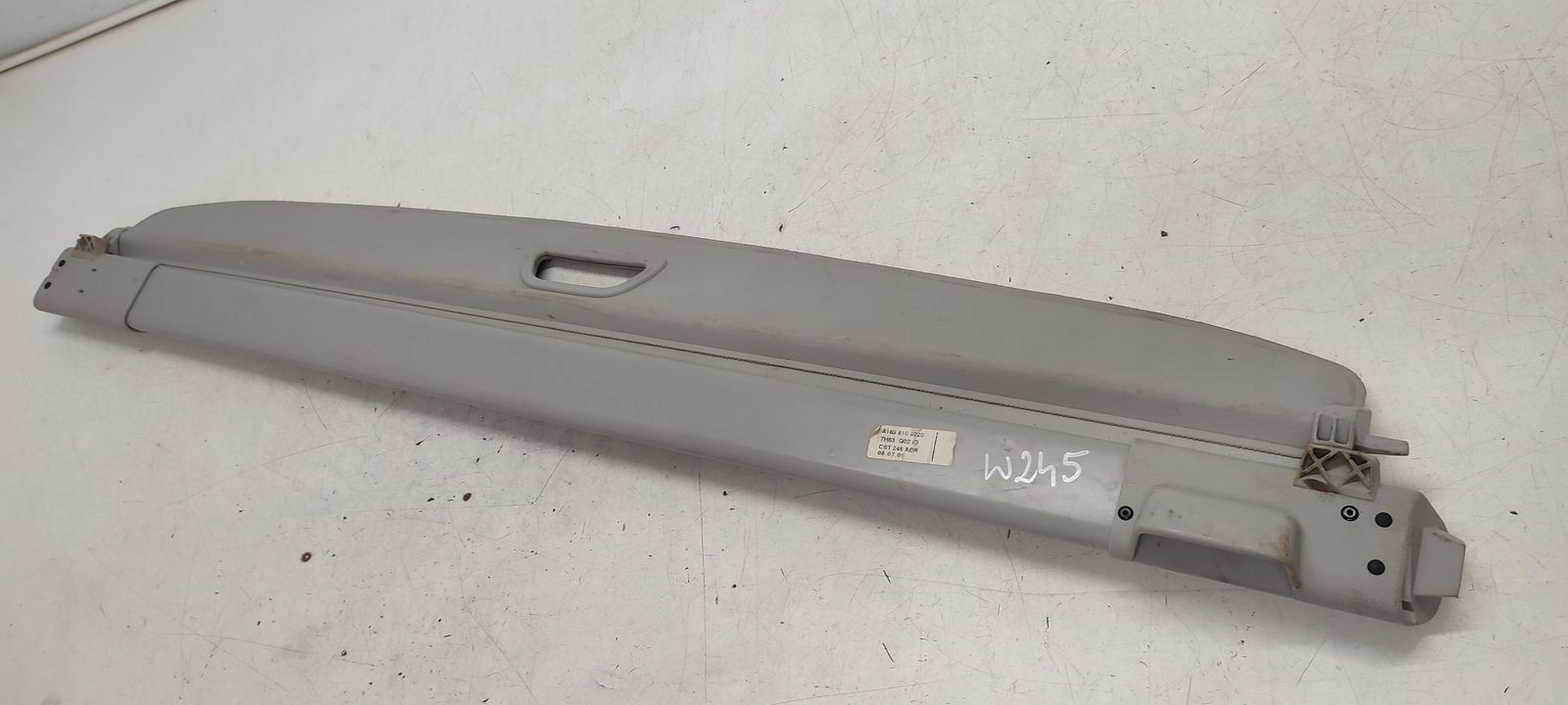 blinds boot Mercedes W245 B-class 2,0 CDI