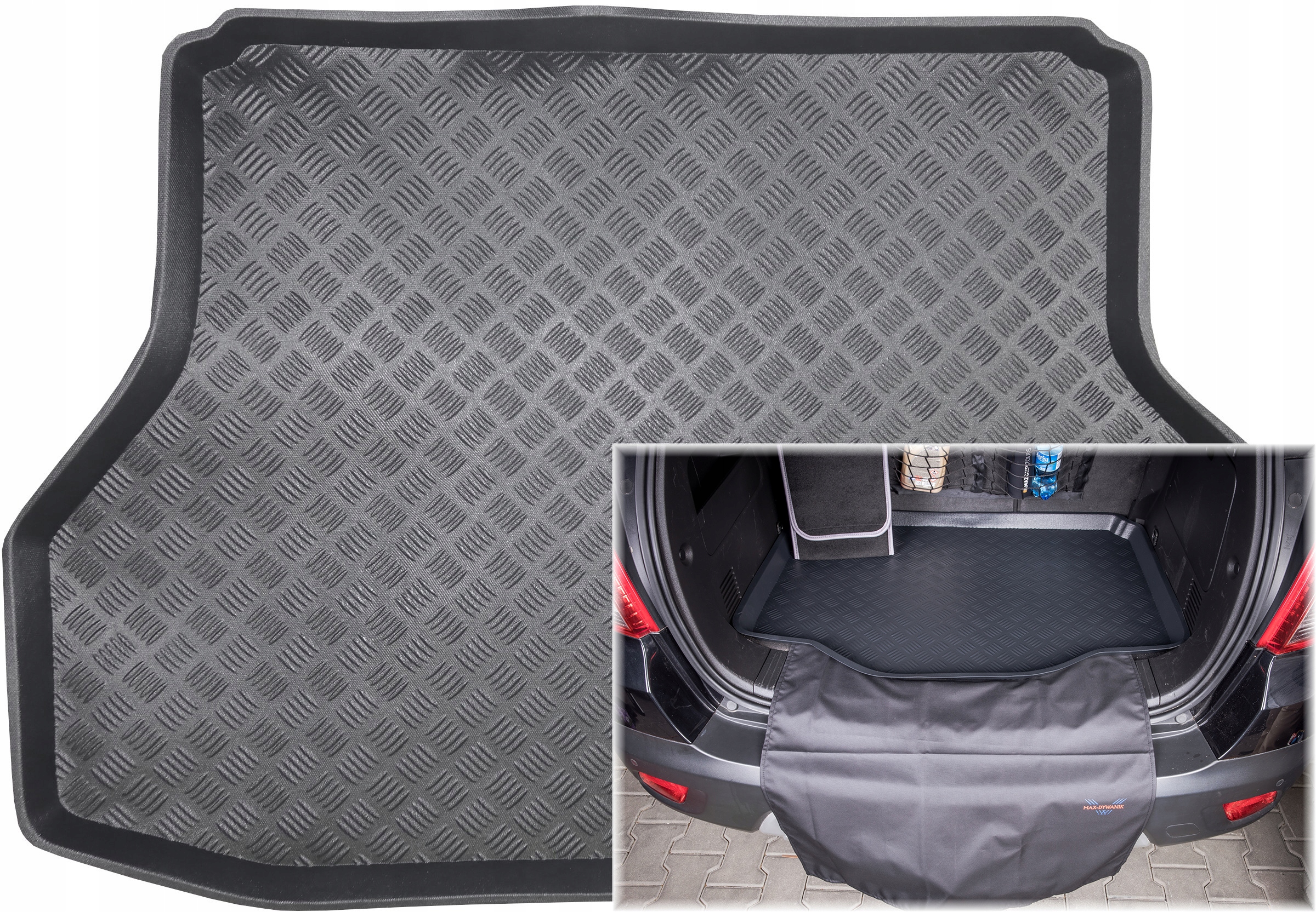 Коврик к багажника Max-Коврик полипропилен 15019+110002