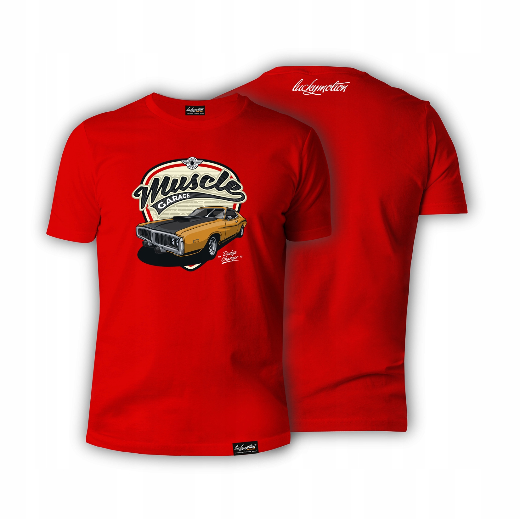 XXL - tričko s Dodge Charger 1973 legenda - prémiové tričko na darček