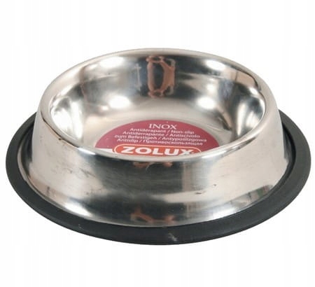 

Miska dla psa Inox na gumie 30cm 1,8L