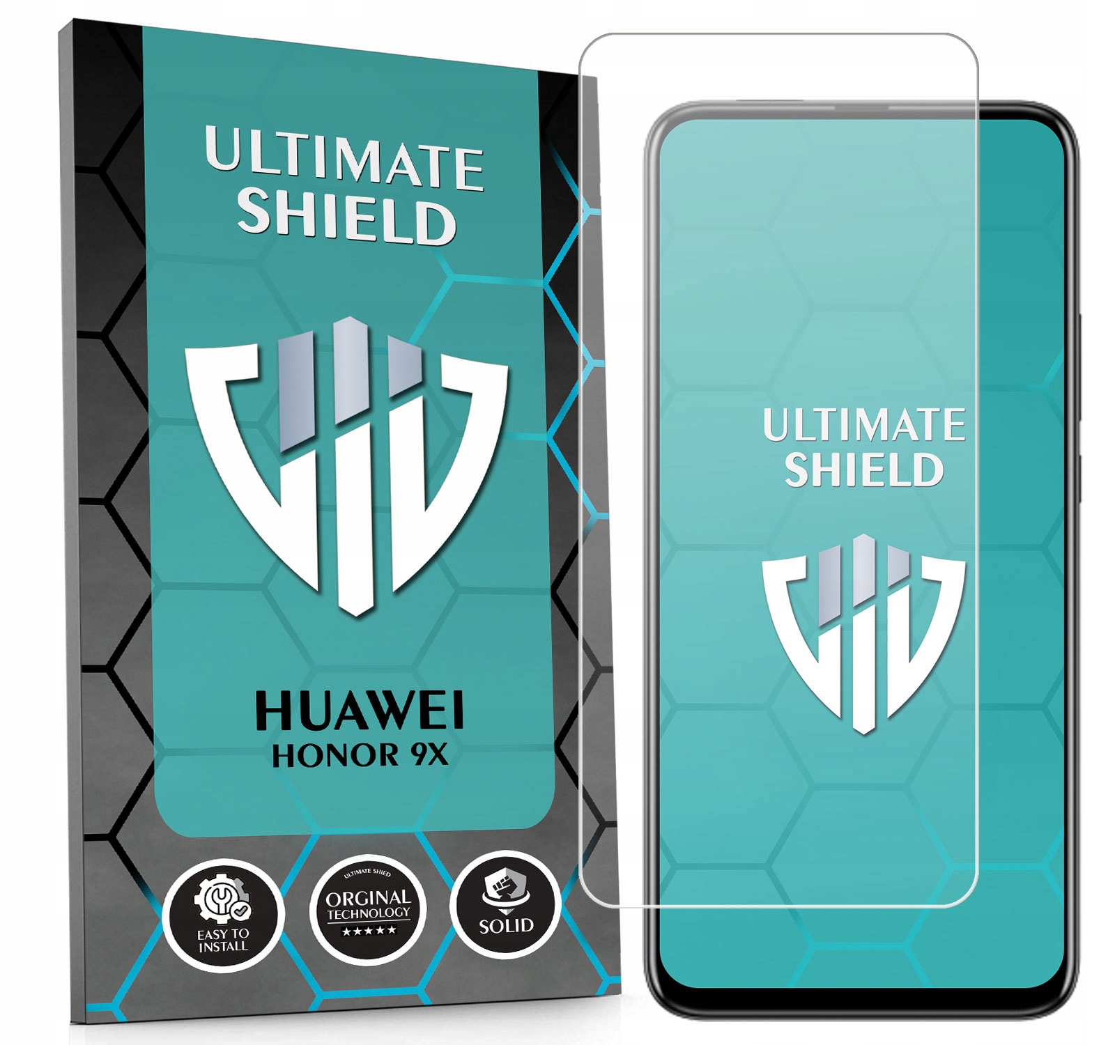 Sklo 3x Displej 7x Fotoaparát Rychlý Objektiv Pro Huawei Honor 9X