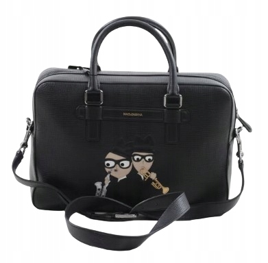 Dolce&gabbana D&g Kožená Taška S Úchyty 25 cm x 38 cm x 11 cm C_C