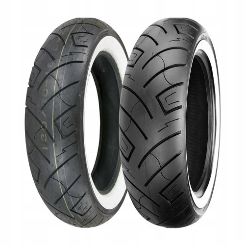 

Shinko 777 130/90B16 73H Ww biały pas Tył 2022r.